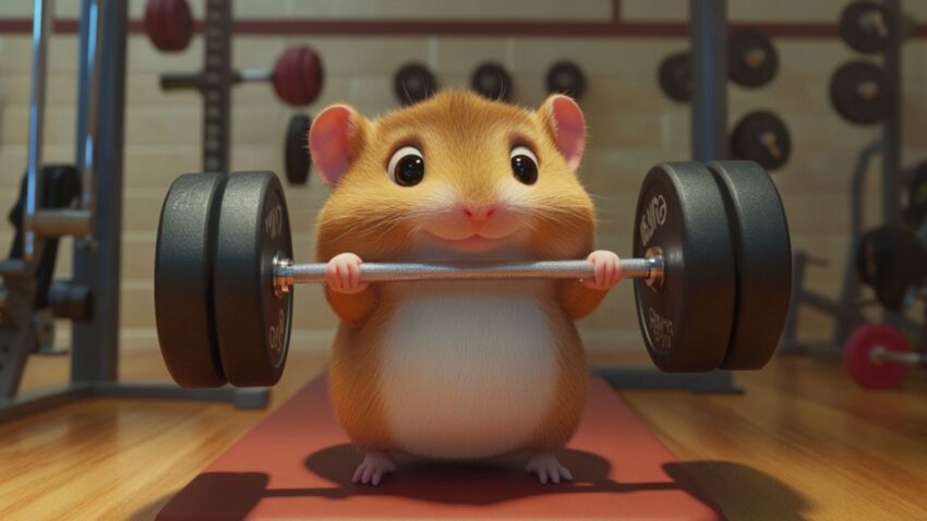 Training Your Hamster to Use a Hamster Gym